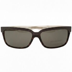 Alexander McQueen Sunglasses Tortoise Shell Frame Square Lens Made in Italy